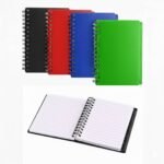 4pc Plastic Spiral Notebook Value Pack
