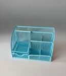 Mesh Desk Organizer - Blue